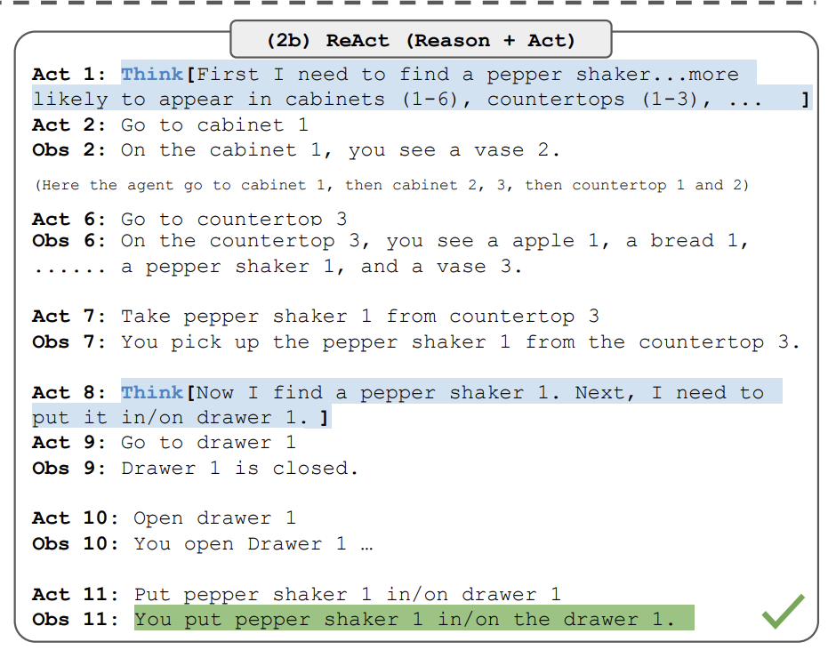 ReAct example